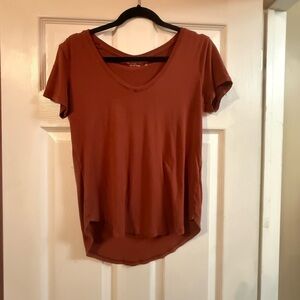 Abercrombie & Fitch Terracotta Short Sleeve Tee